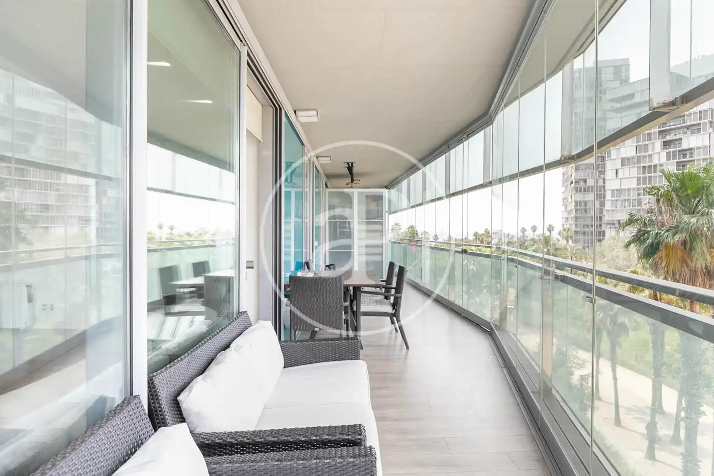 Terraza de Piso en venta en Barcelona con Aire acondicionado, Calefacción y Jardín privado