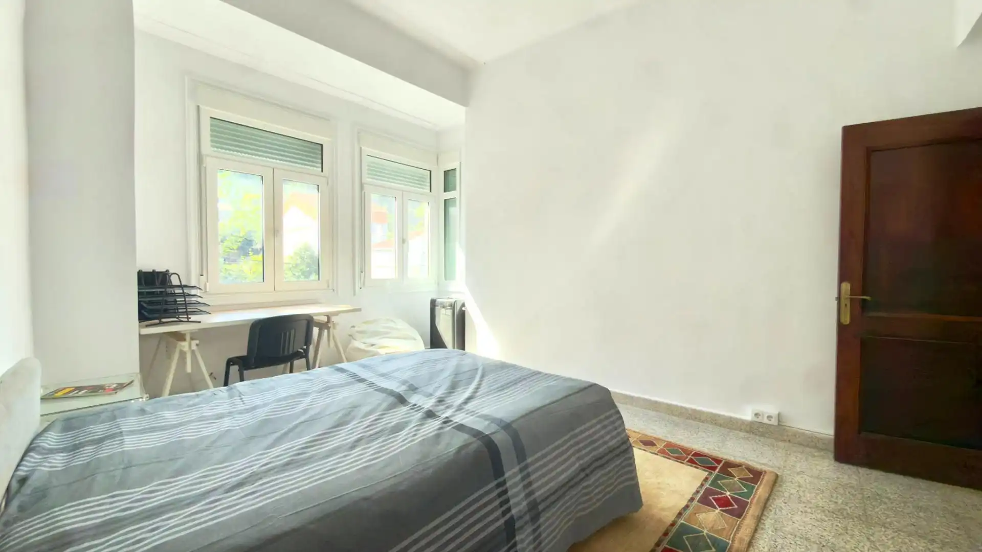 Bedroom of Flat for sale in Ribadavia  with Heating, Furnished and Balcony