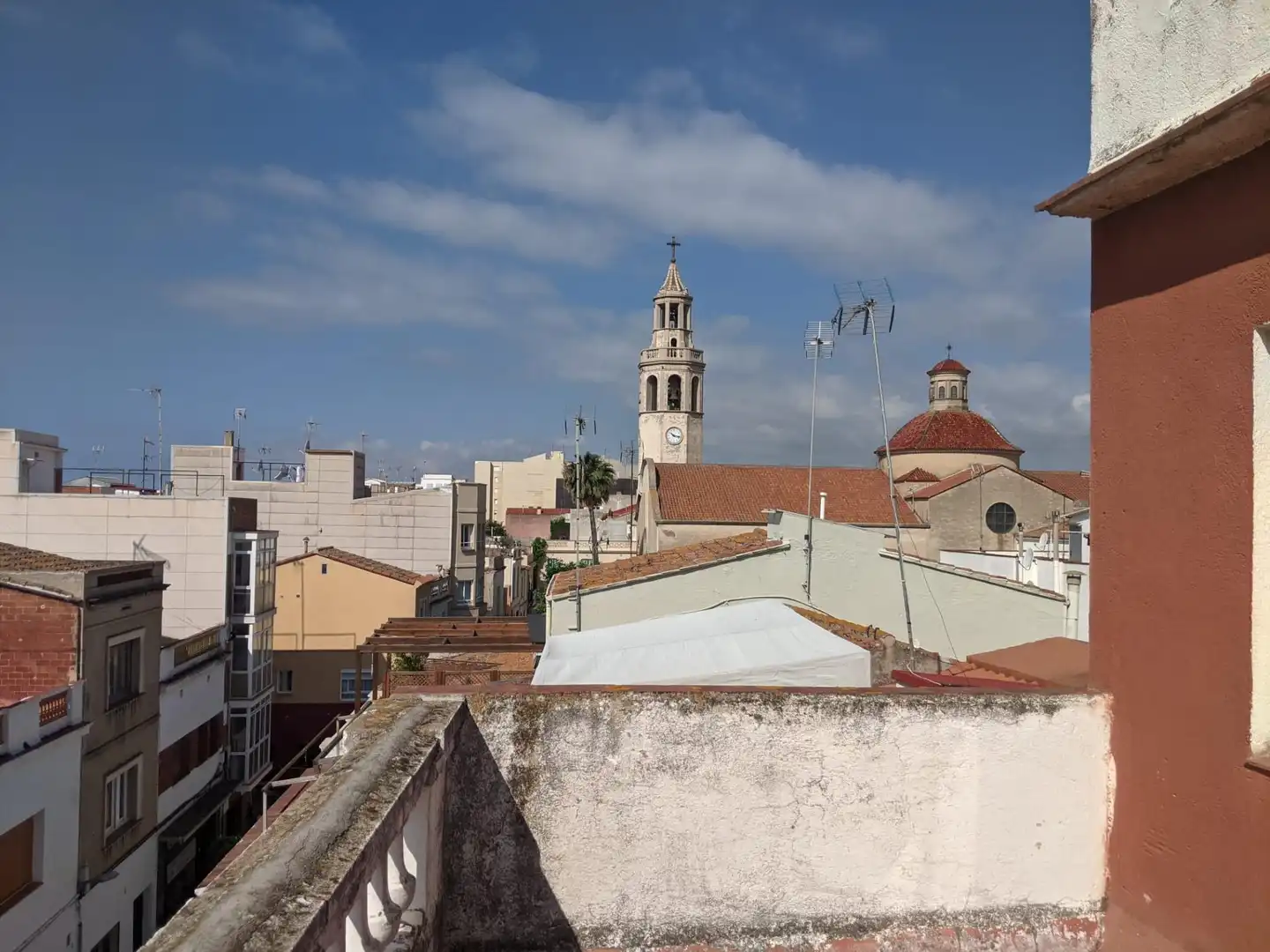 Exterior view of Houses for sale in Premià de Mar  with Private garden and Terrace