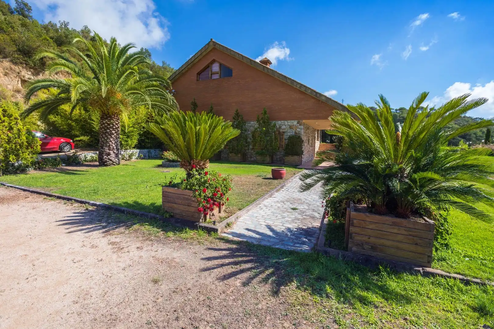 Jardín de Casa o chalet en venta en Sant Andreu de Llavaneres con Aire acondicionado, Calefacción y Jardín privado