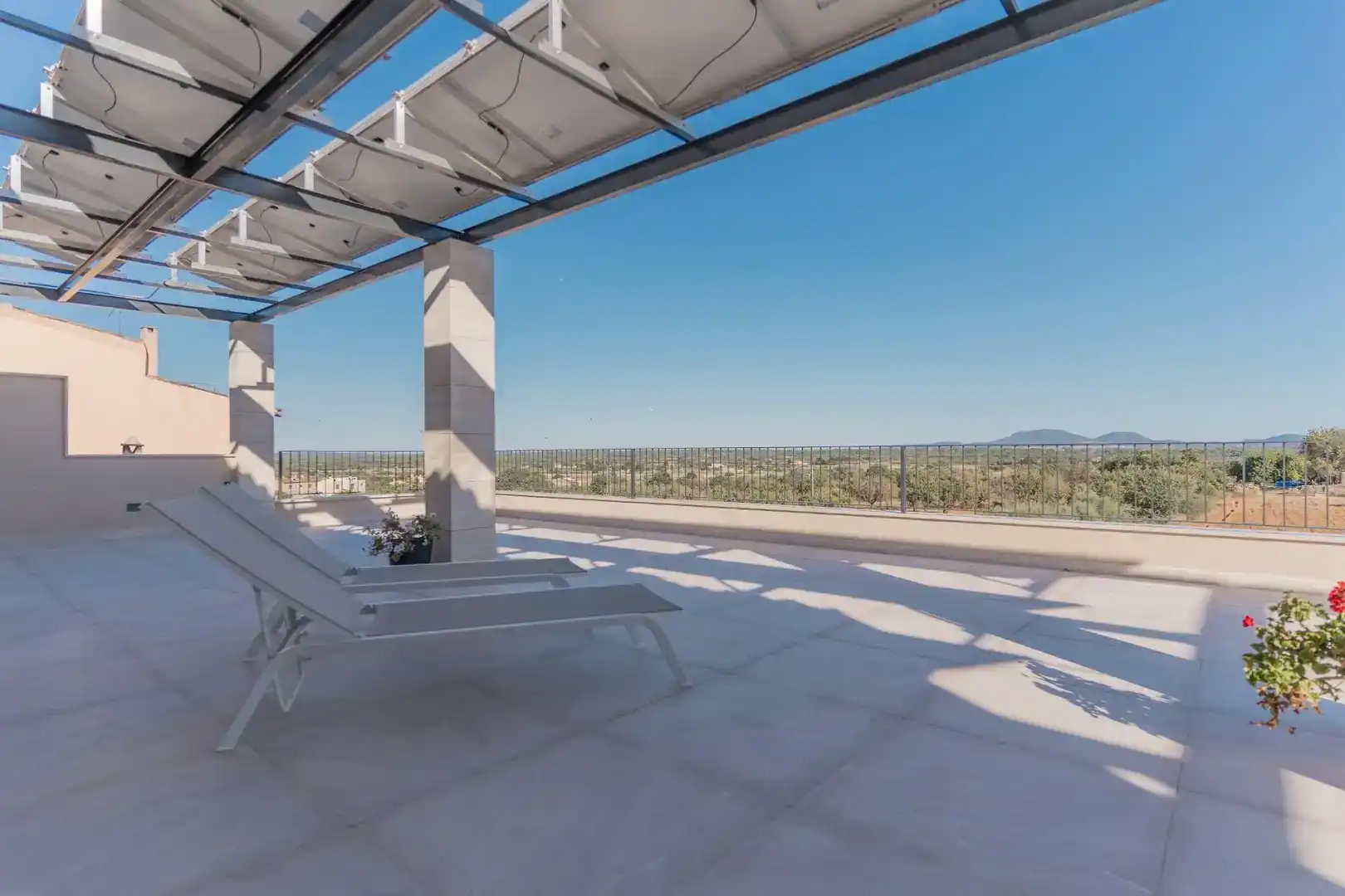 Terrace of Flat for sale in Santa Eugènia  with Air Conditioner, Private garden and Parquet flooring