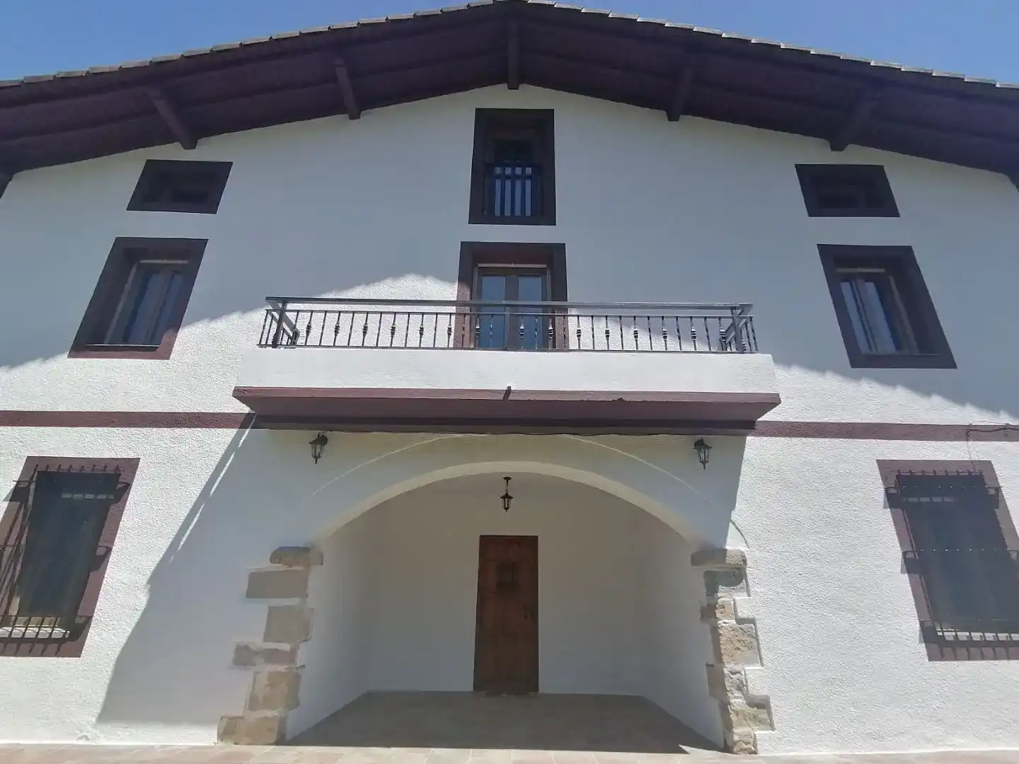 Vista exterior de Casa o chalet en venta en Arrieta con Balcón