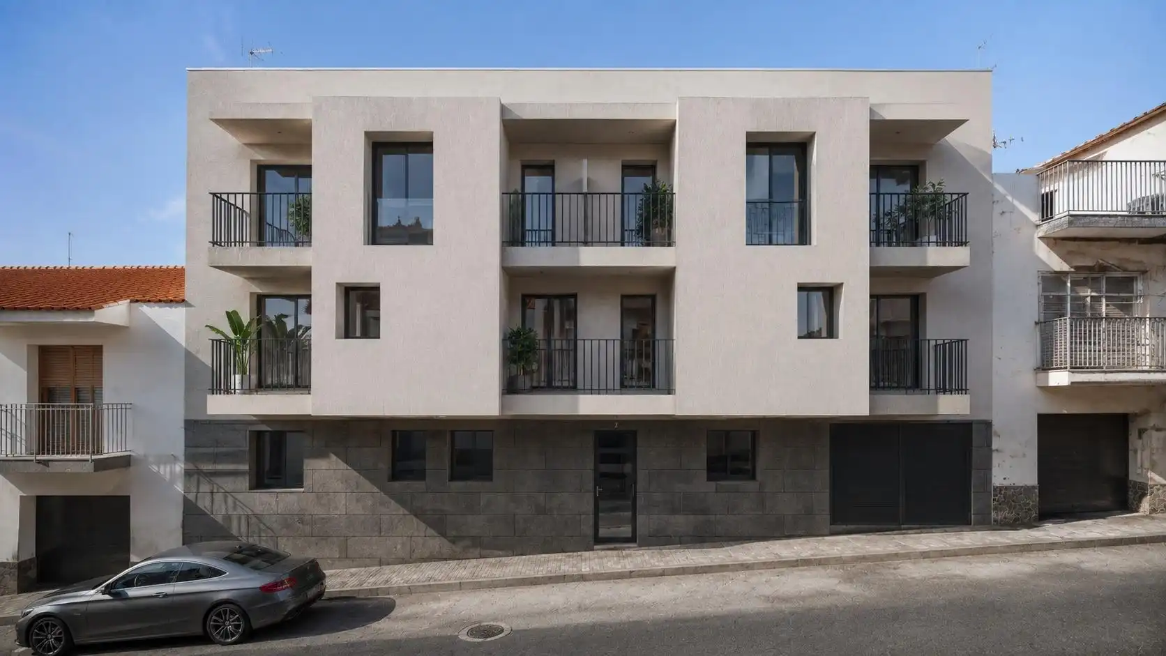 Exterior view of Flat for sale in Tordera  with Air Conditioner and Heating