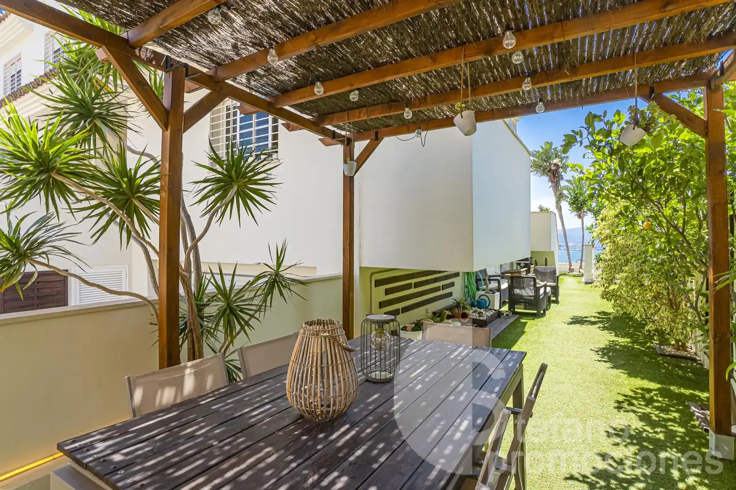 Terraza de Casa adosada en venta en Málaga con Aire acondicionado, Jardín privado y Terraza