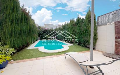 Exterior view of Single-family semi-detached for sale in  Palma de Mallorca  with Air Conditioner, Heating and Private garden