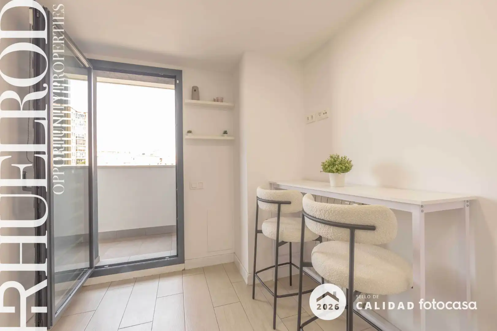 Terraza de Piso en venta en Badalona con Calefacción, Parquet y Trastero