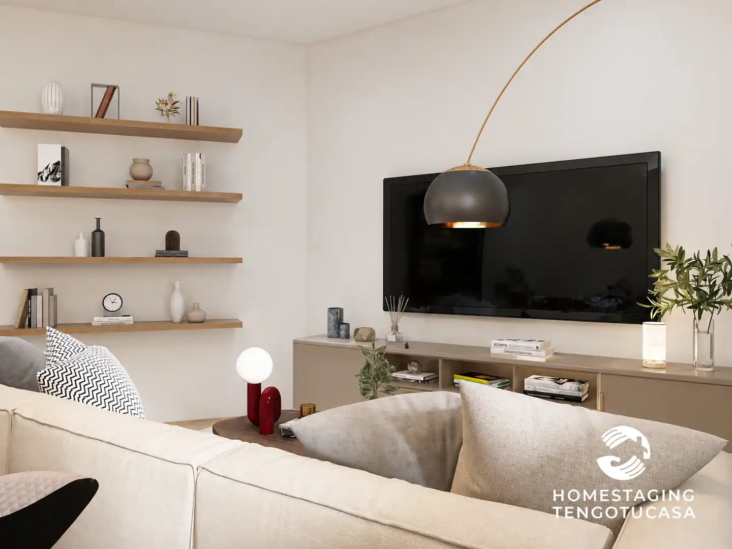Living room of Flat for sale in Madrid