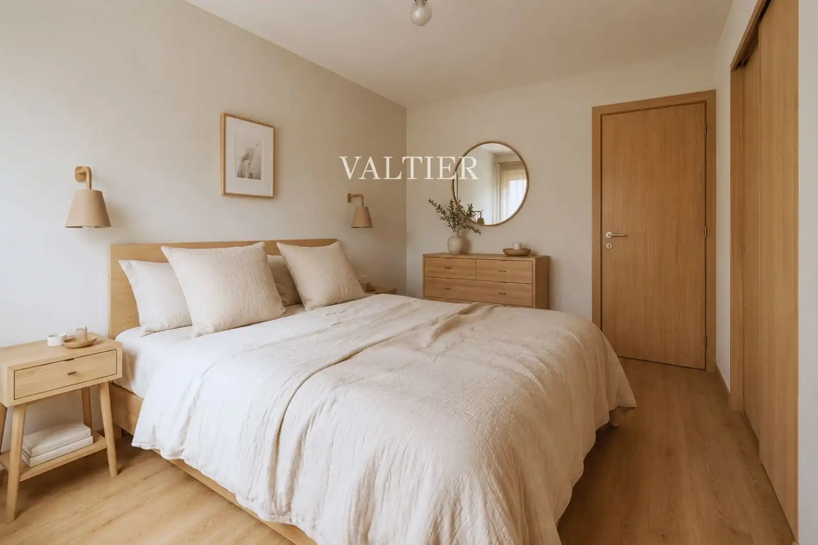 Schlafzimmer von Wohnung zum Verkauf in Madrid mit Möbliert