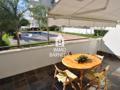 Garden of Flat for sale in Roses  with Terrace, Swimming Pool and Balcony