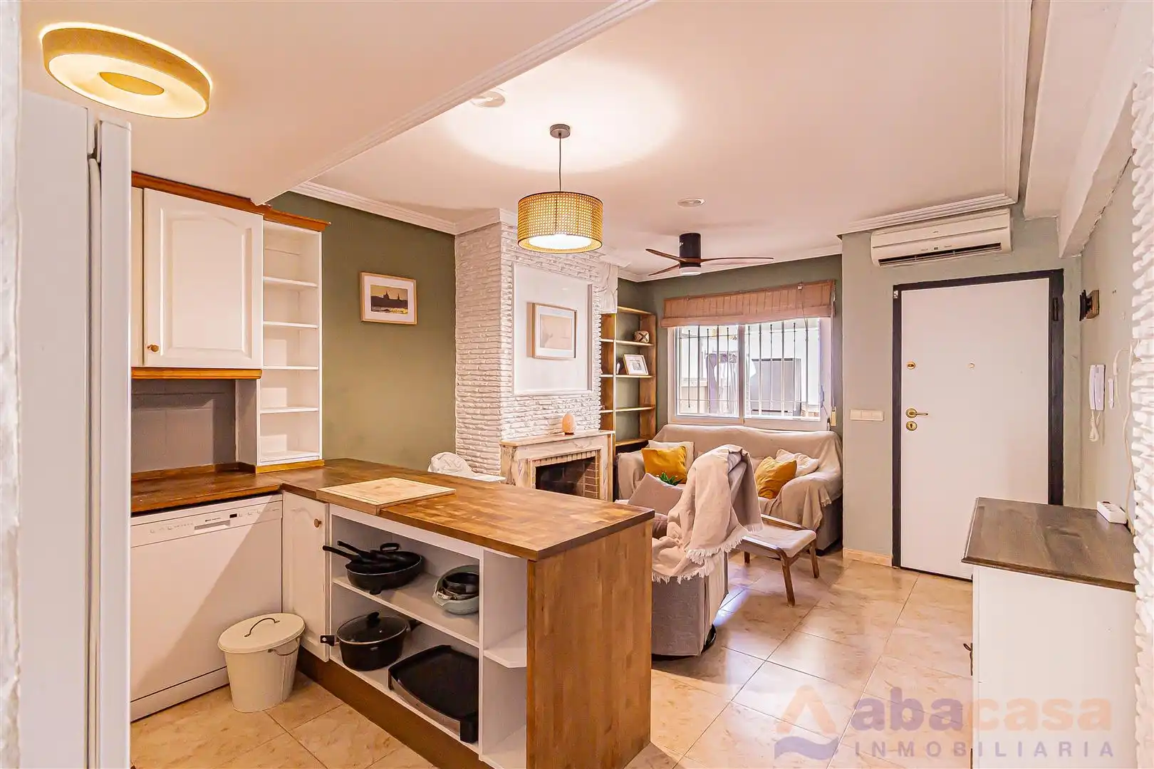 Cocina de Casa adosada en venta en Cartagena con Aire acondicionado, Terraza y Trastero