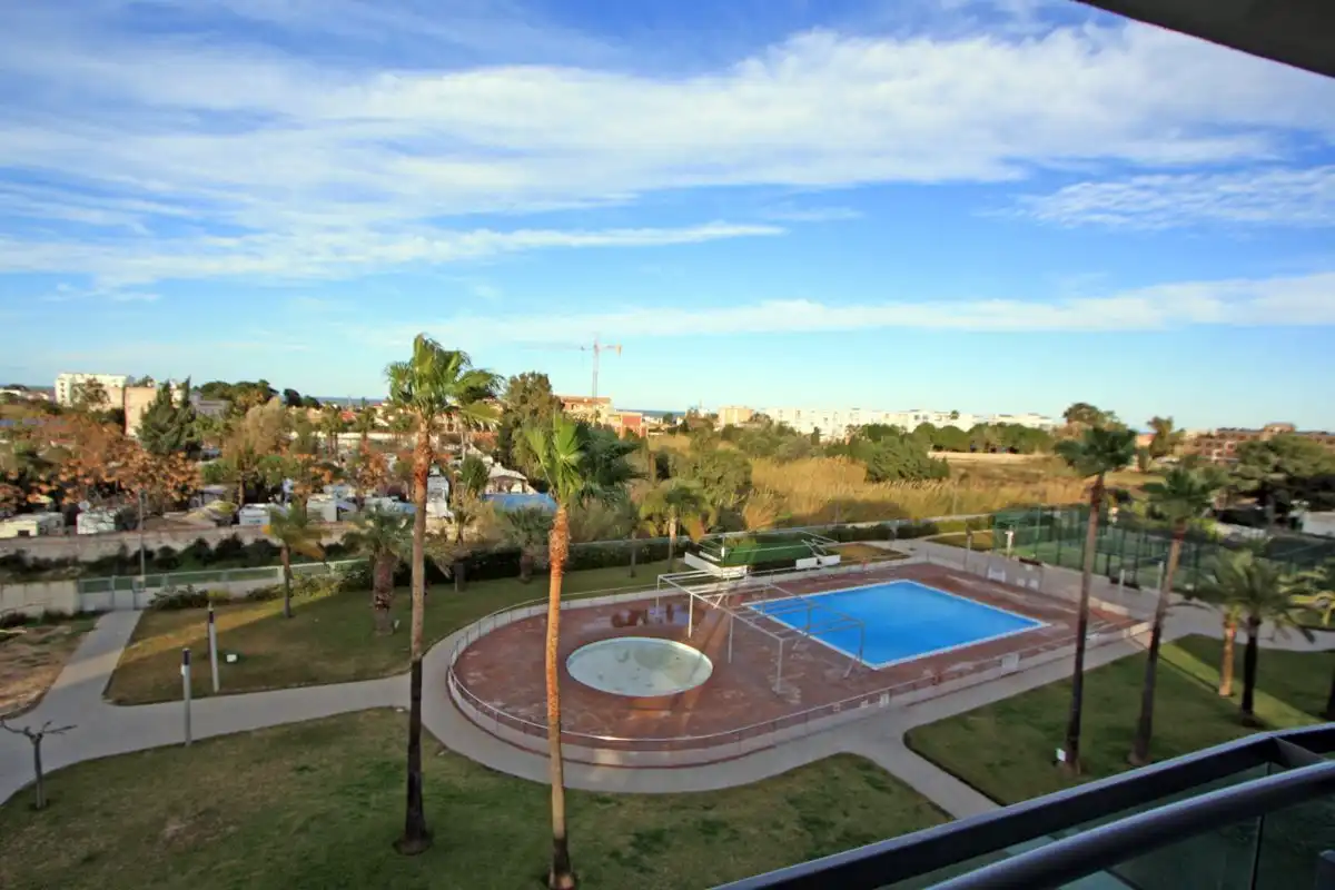 Piscina de Apartamento en venta en Dénia con Aire acondicionado, Calefacción y Terraza