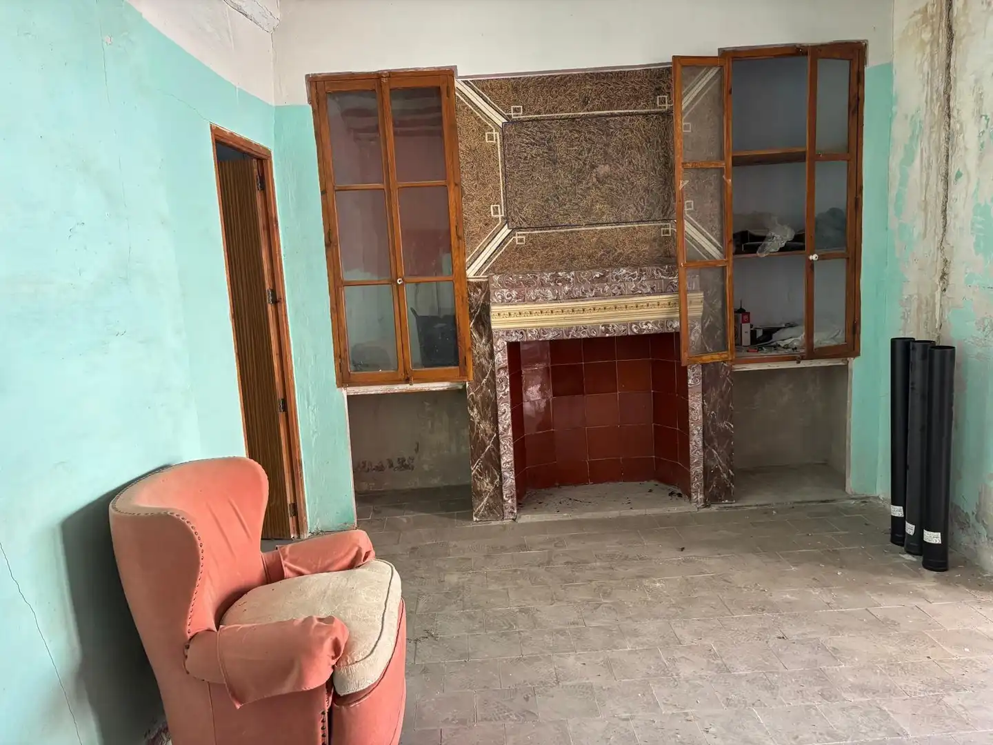Sala d'estar de Casa adosada en venda en Benilloba amb Calefacció
