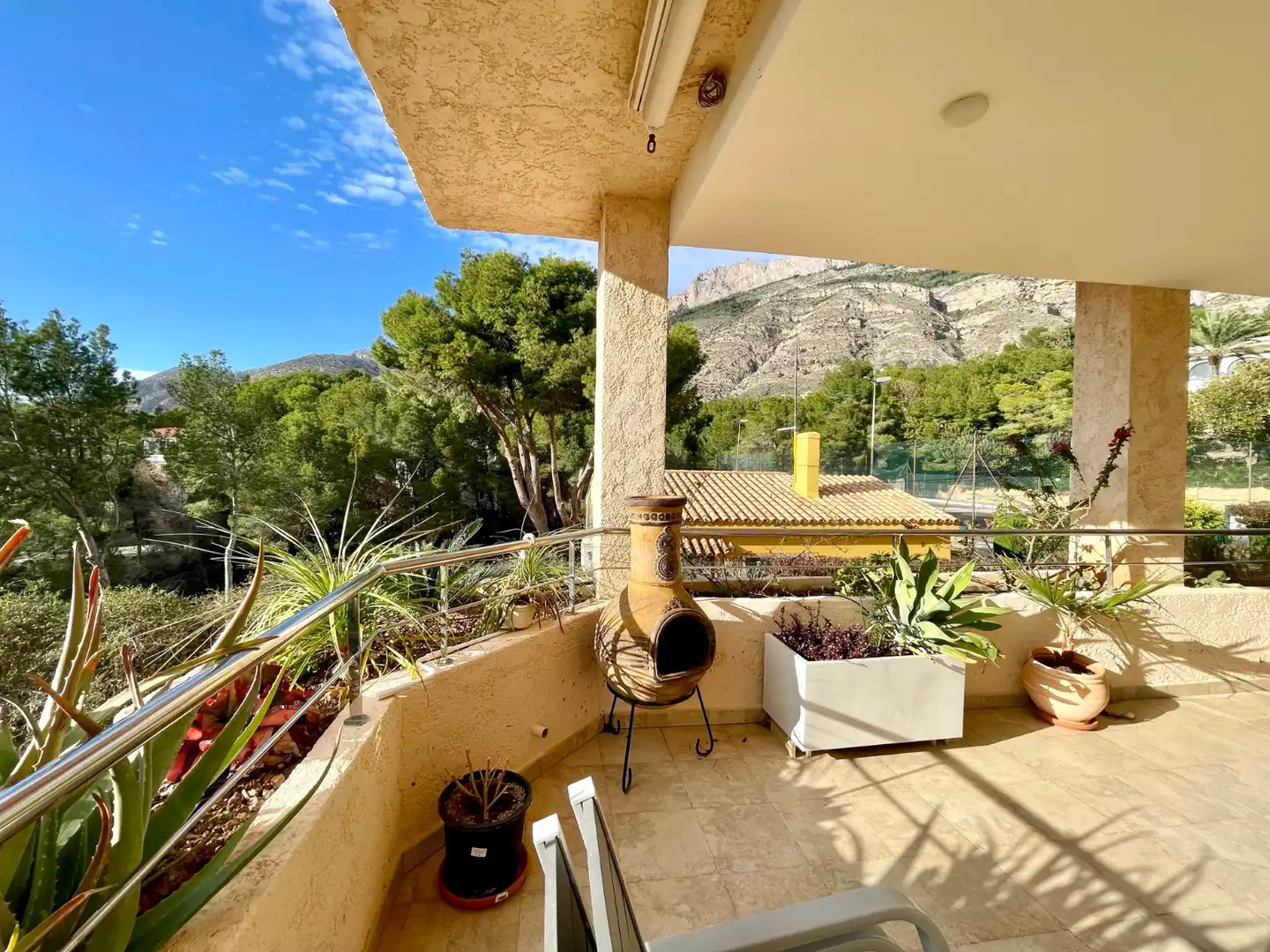 Terraza de Piso en venta en Altea