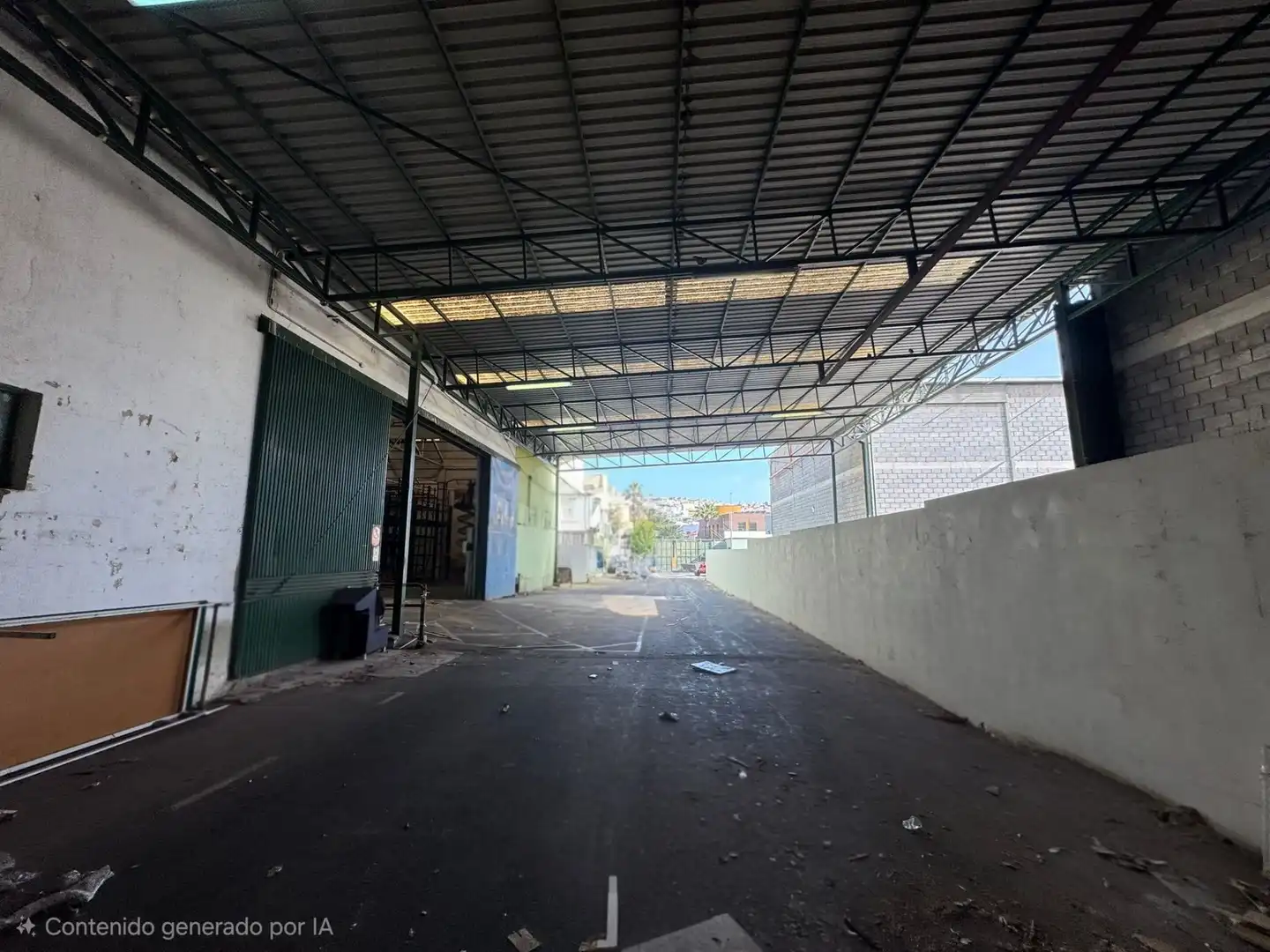 Vista exterior de Nave industrial de alquiler en San Cristóbal de la Laguna