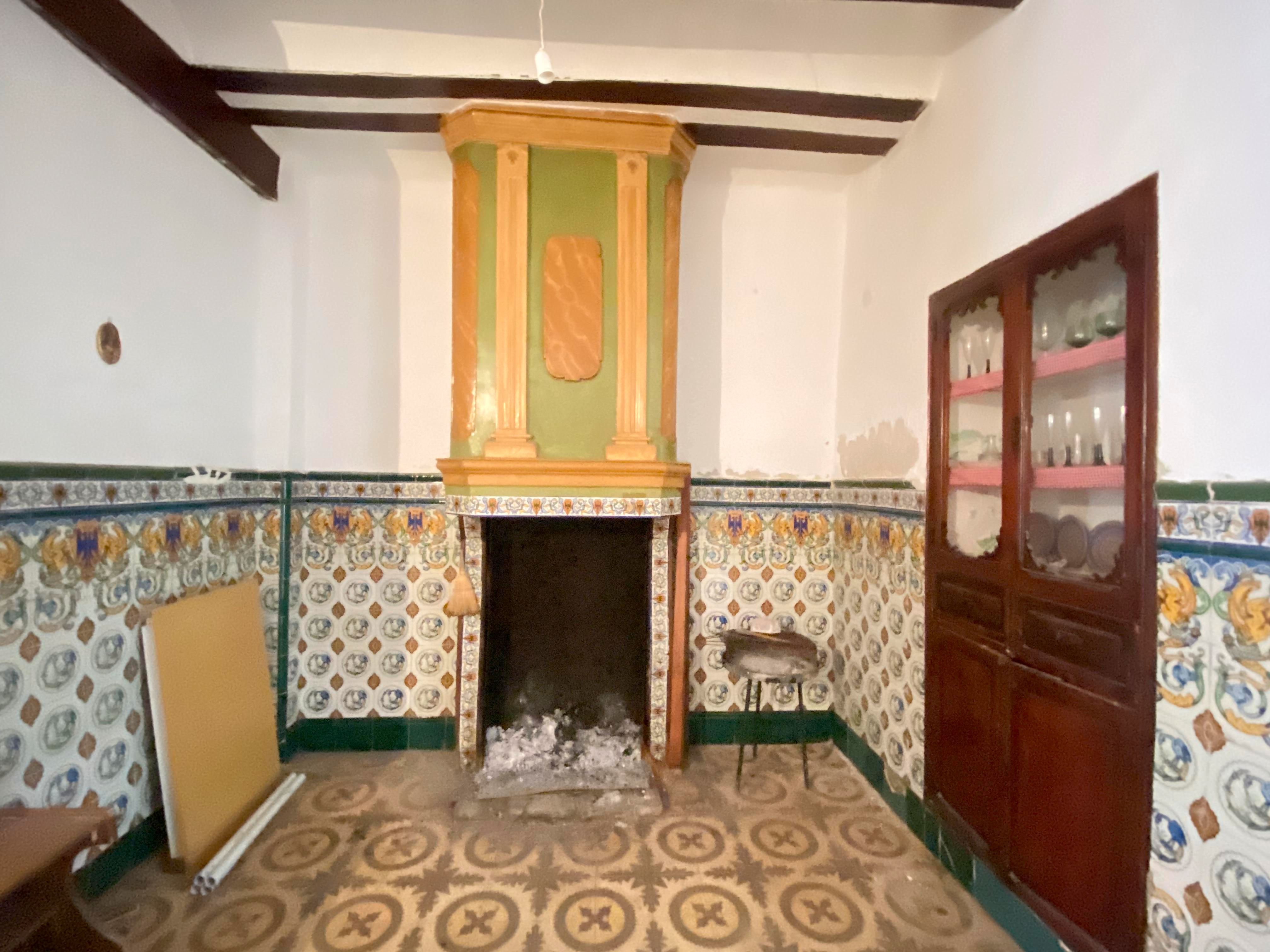 Kitchen of House or chalet for sale in Dos Aguas  with Heating, Terrace and Storage room