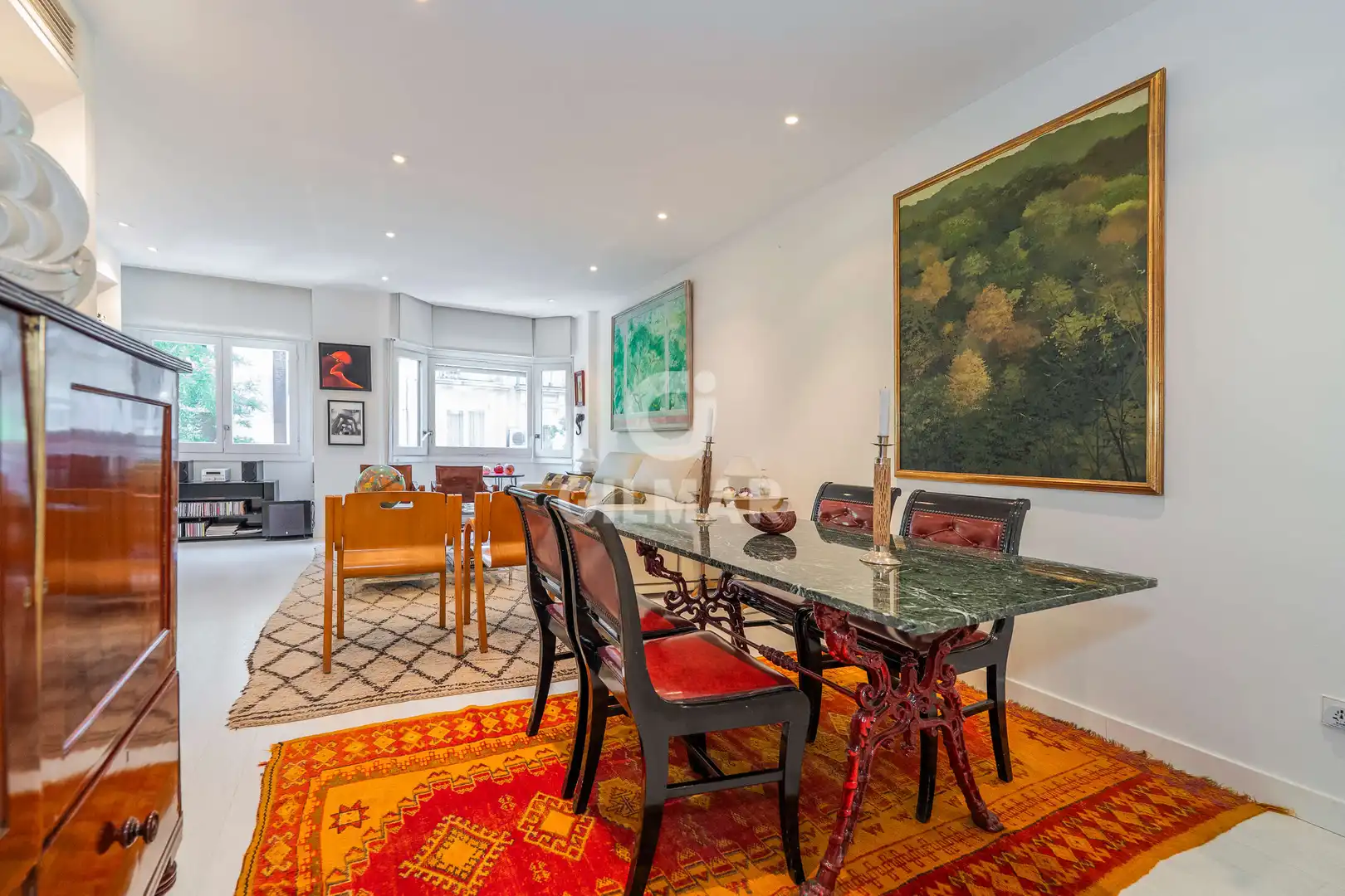 Comedor de Piso en venta en Madrid con Calefacción, Jardín privado y Piscina
