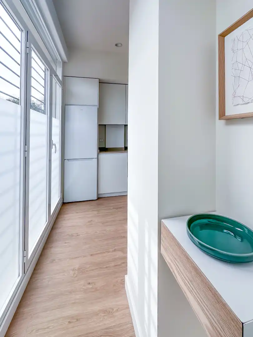 Kitchen of Flat for sale in Sevilla  with Air Conditioner, Furnished and Oven