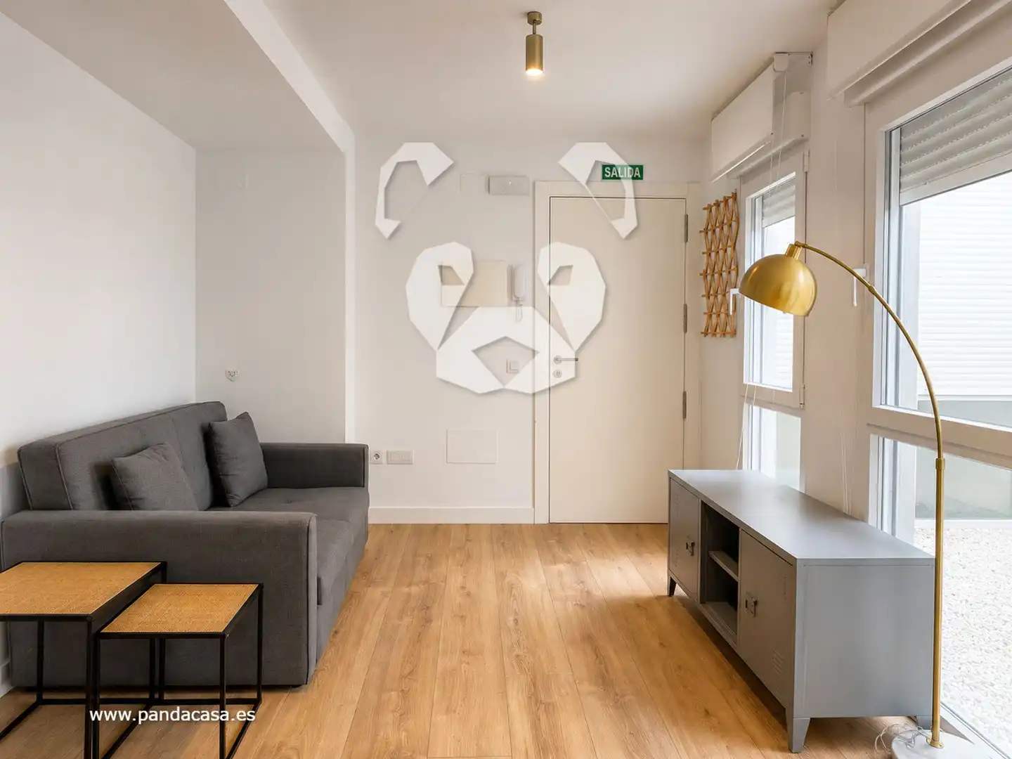 Sala de estar de Piso de alquiler en Madrid con Aire acondicionado, Calefacción y Amueblado