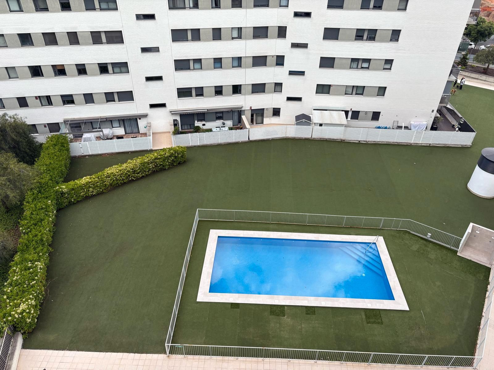 Swimming pool of Flat for sale in Sabadell  with Air Conditioner, Heating and Parquet flooring