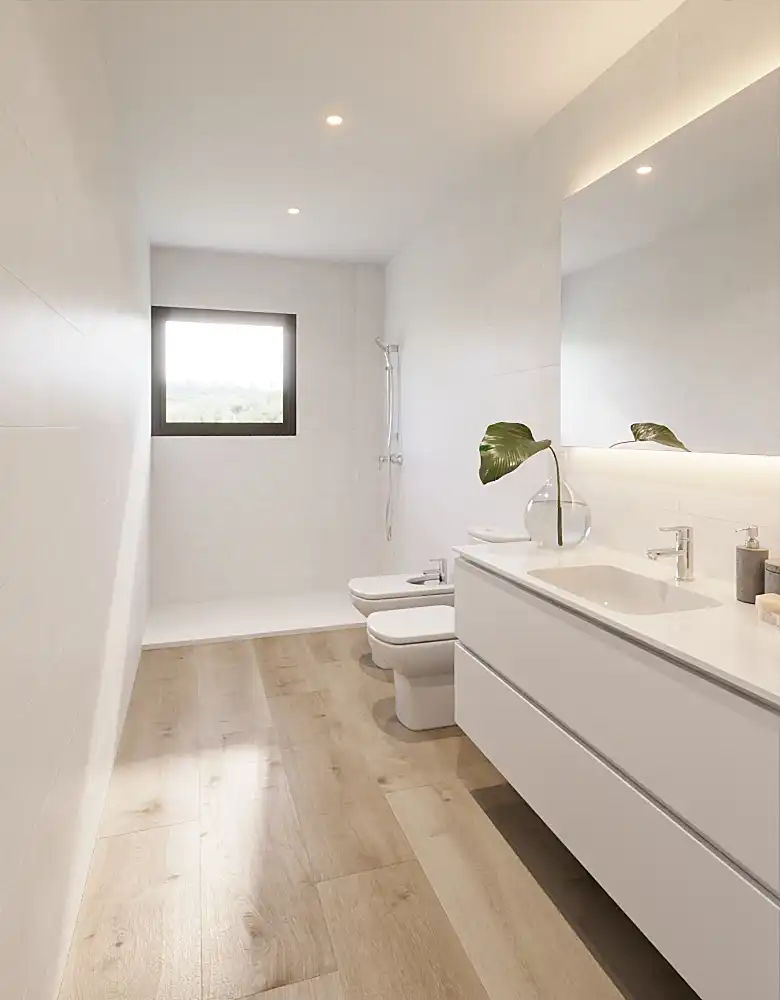 Bathroom of Flat for sale in Tàrrega  with Air Conditioner, Heating and Terrace