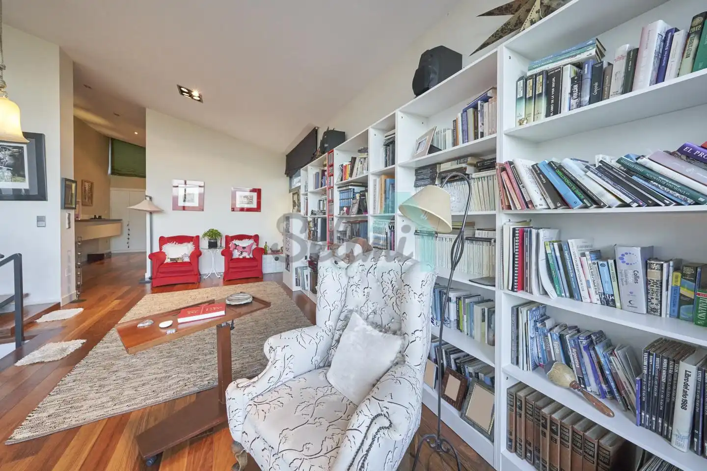 Living room of Houses for sale in Oviedo   with Air Conditioner, Heating and Private garden