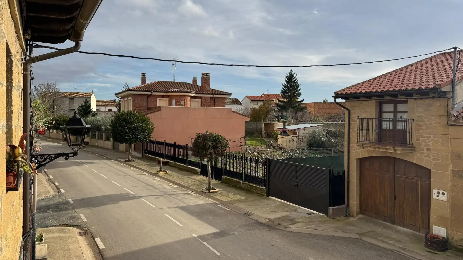 Vista exterior de Finca rústica en venta en Baños de Rioja con Calefacción, Jardín privado y Terraza