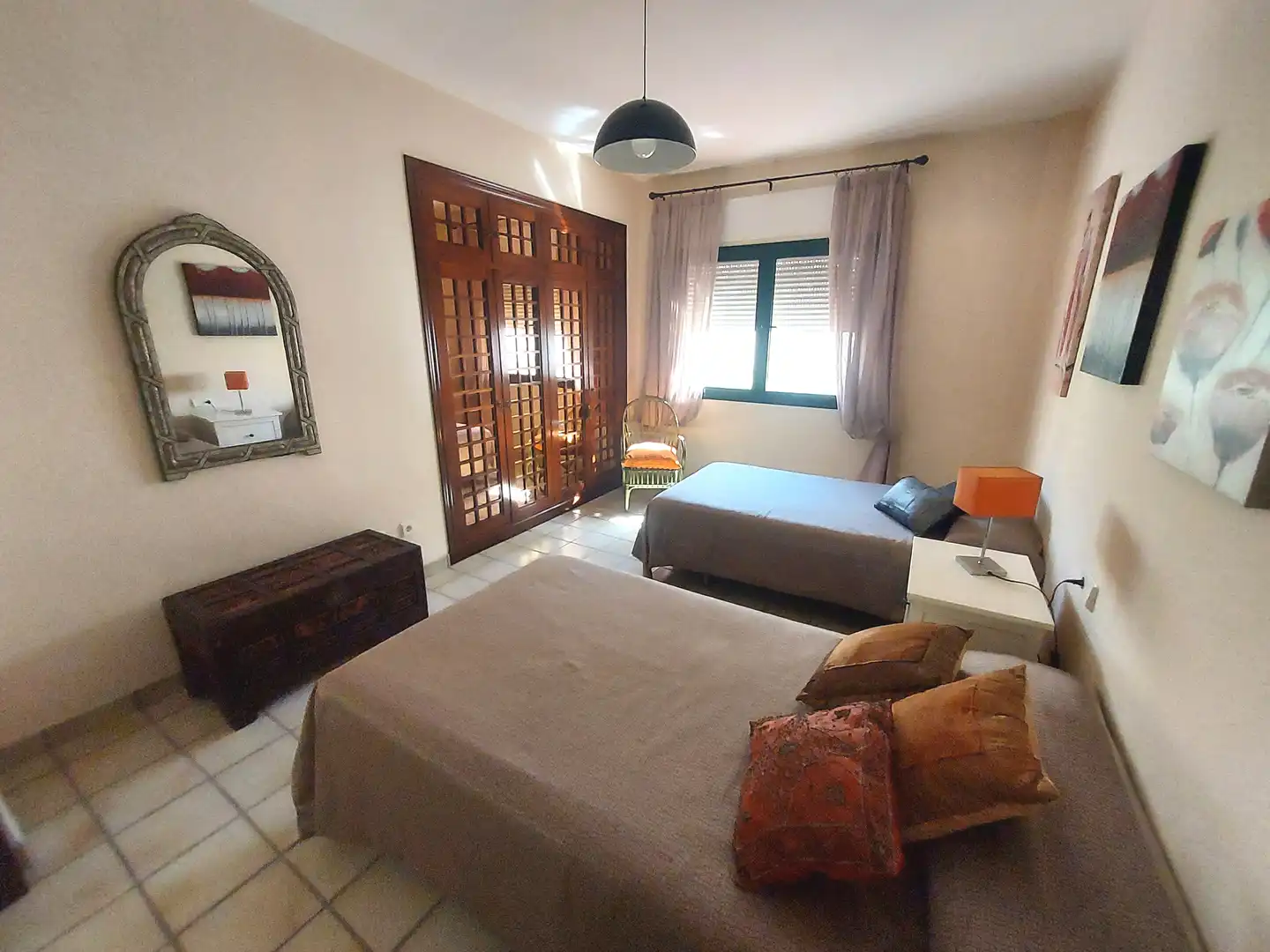 Habitación de Casa o chalet en venta en Algeciras con Aire acondicionado, Terraza y Piscina