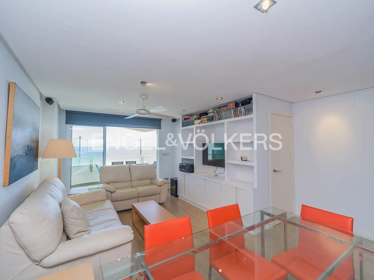 Living room of Flat for rent in Alicante / Alacant  with Heating, Terrace and Furnished