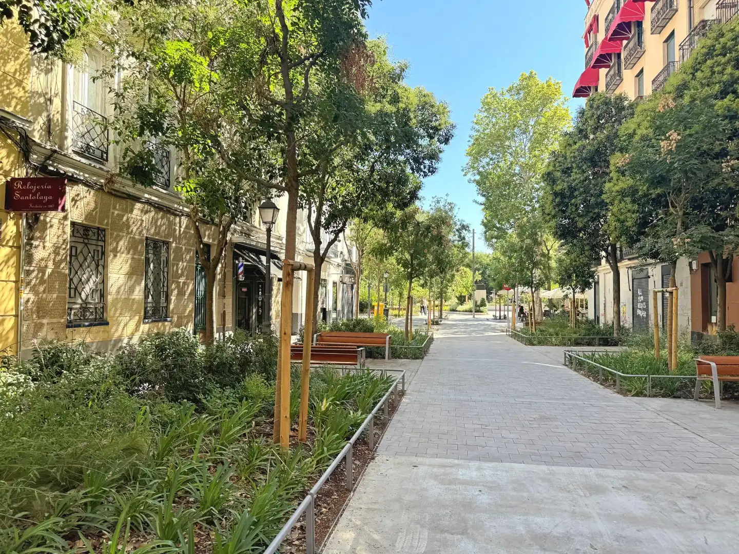 Vista exterior de Piso de alquiler en Madrid con Aire acondicionado, Calefacción y Terraza