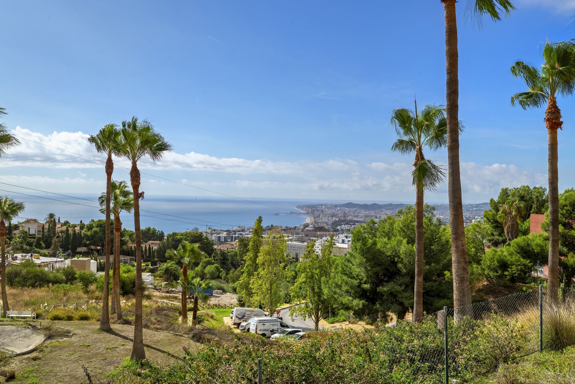 Exterior view of Planta baja for sale in Benalmádena  with Air Conditioner, Terrace and Swimming Pool