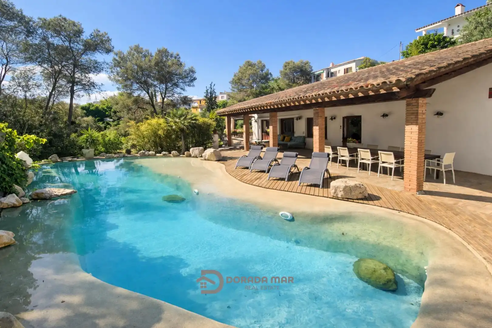 Piscina de Casa o chalet en venta en Olivella con Calefacción y Jardín privado