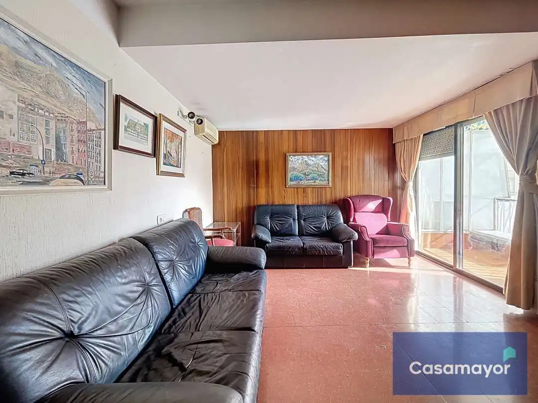 Sala d'estar de Pis en venda en Alicante / Alacant amb Aire condicionat, Calefacció i Terrassa