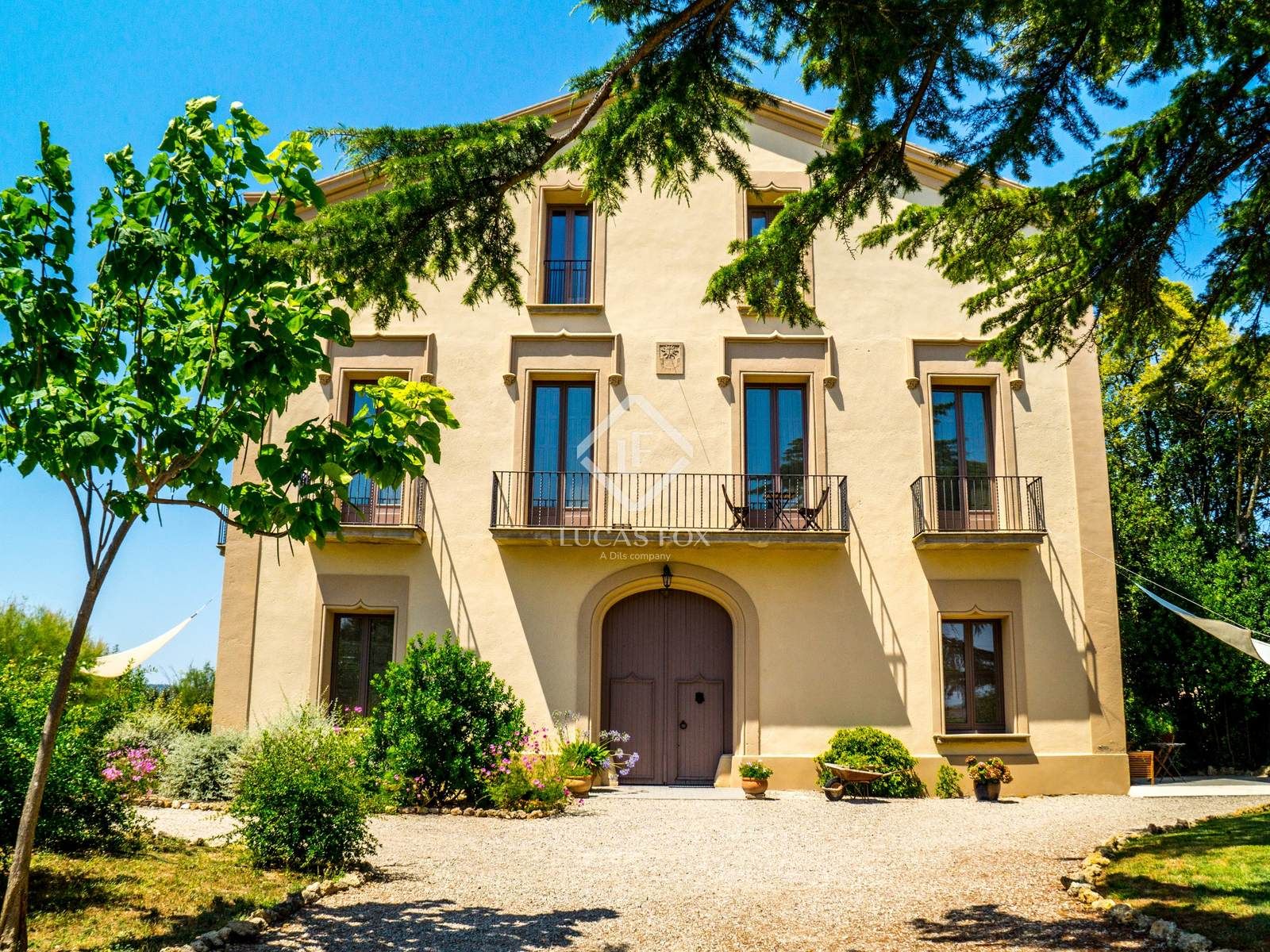 Außenansicht von Country house zum verkauf in La Torre de Claramunt mit Klimaanlage, Heizung und Privatgarten