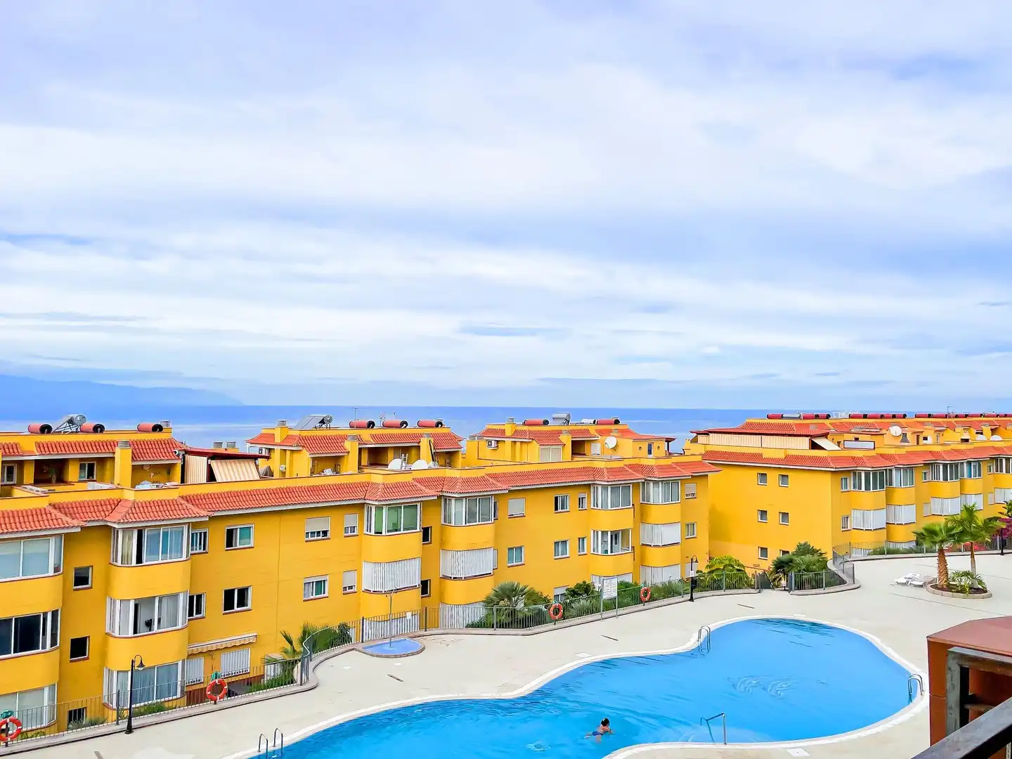 Vista exterior de Apartamento en venta en Santiago del Teide con Jardín privado, Terraza y Trastero