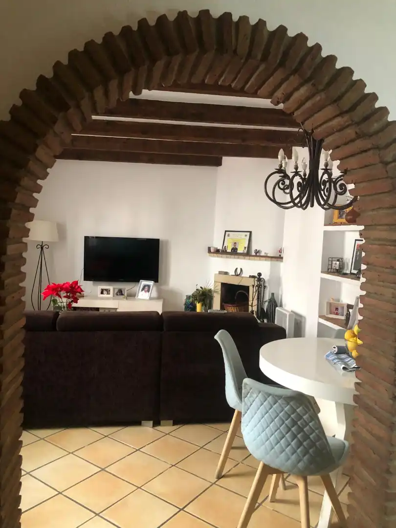 Sala d'estar de Finca rústica en venda en Estepona amb Aire condicionat, Calefacció i Terrassa