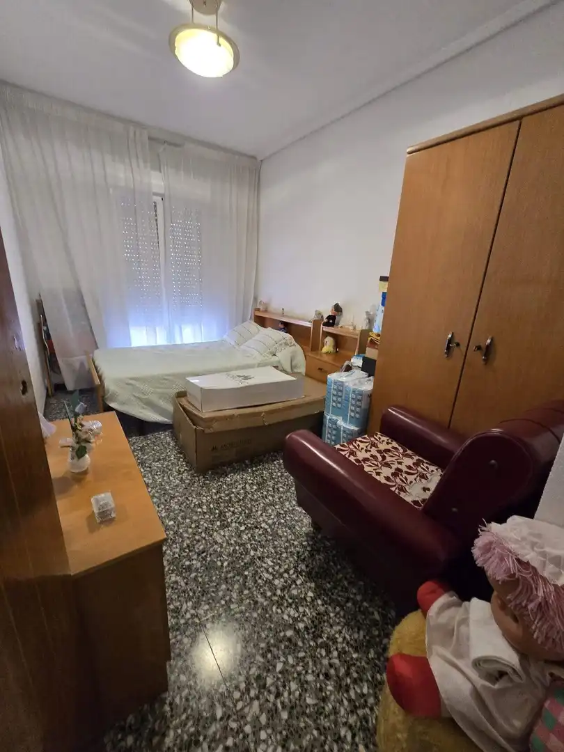 Bedroom of Flat for sale in Elche / Elx  with Air Conditioner and Balcony