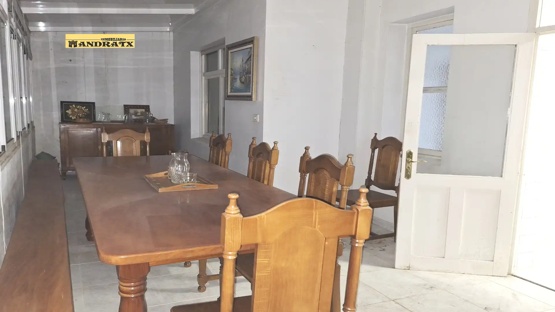 Comedor de Piso en venta en As Pontes de García Rodríguez  con Terraza y Amueblado