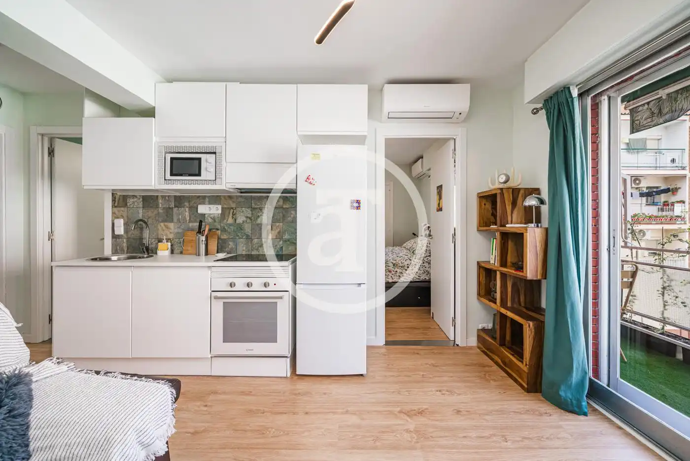 Cocina de Piso de alquiler en Madrid con Aire acondicionado, Calefacción y Amueblado
