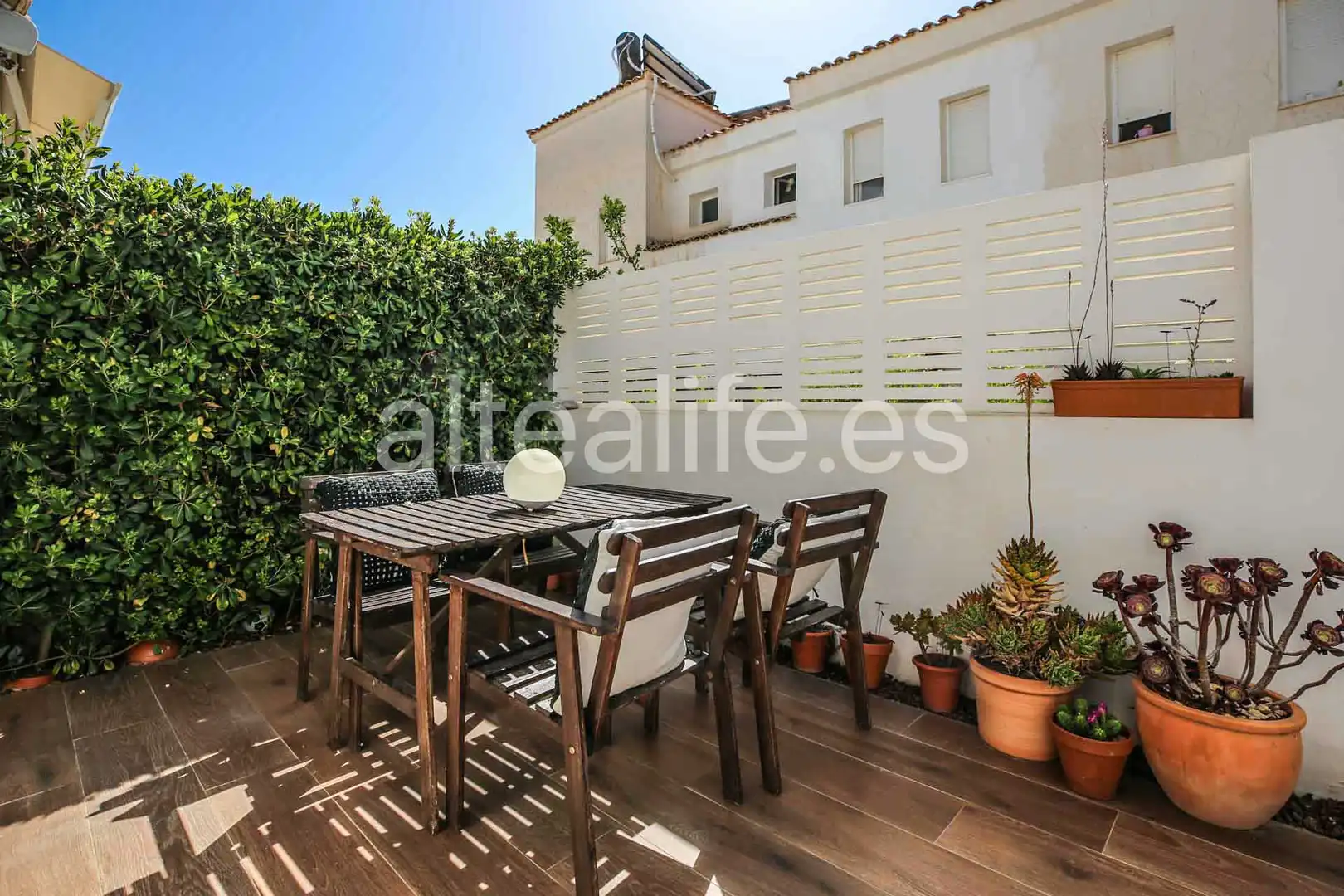 Jardí de Casa adosada en venda en La Nucia amb Terrassa i Piscina comunitària