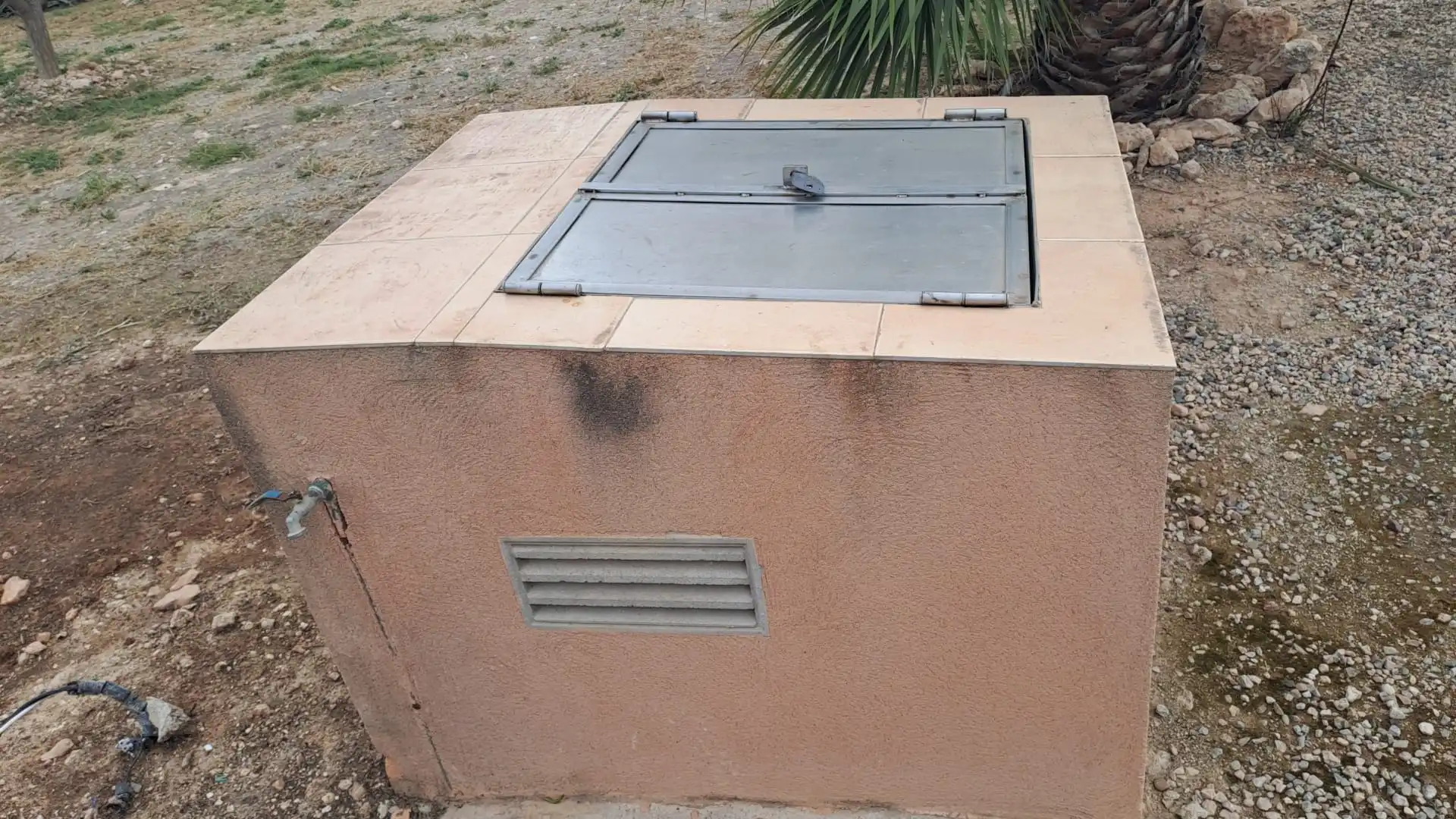 Exterior view of Houses for sale in Fuente Álamo de Murcia  with Private garden, Terrace and Swimming Pool