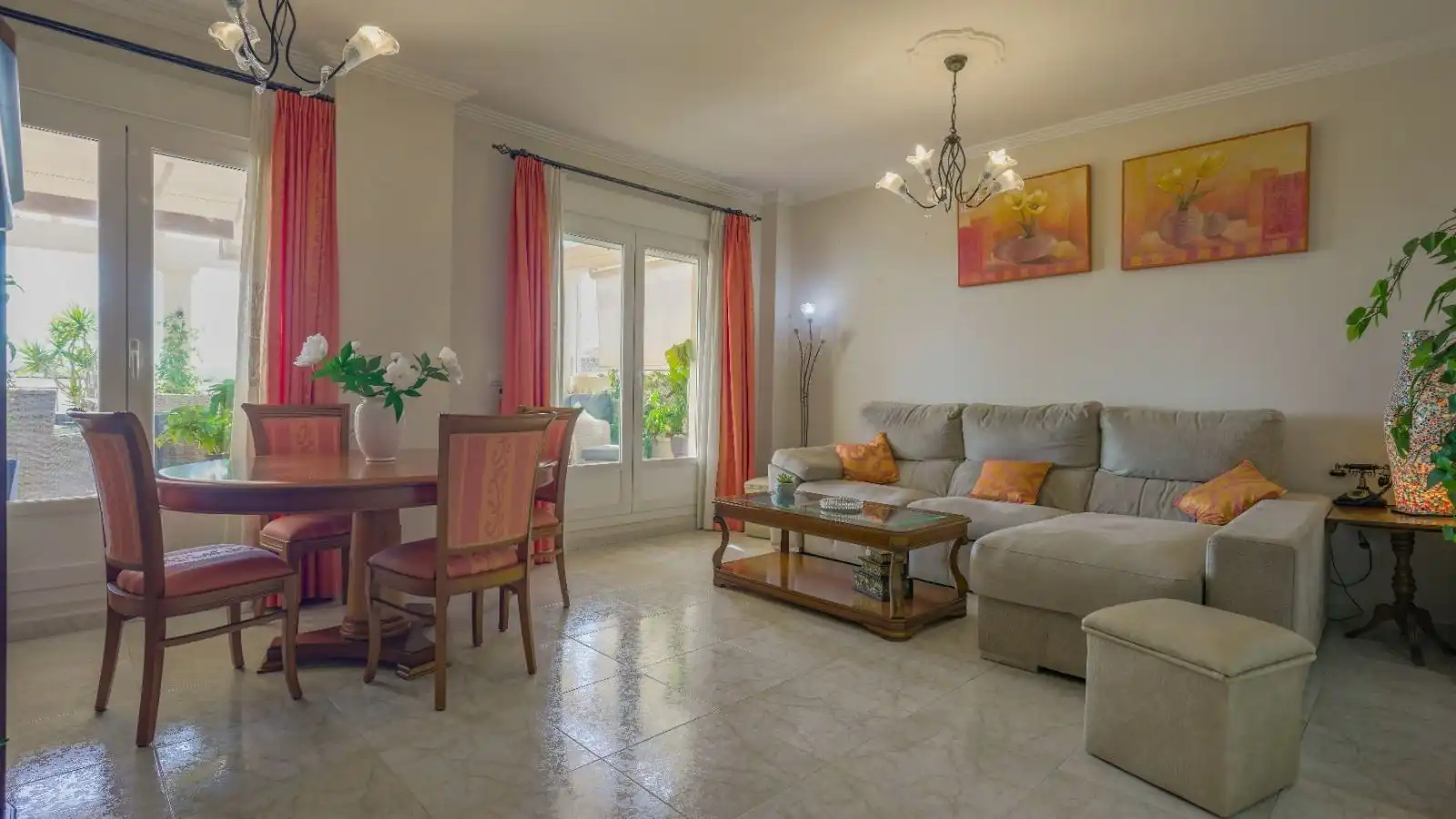 Living room of Attic for sale in Jávea / Xàbia  with Air Conditioner, Heating and Terrace