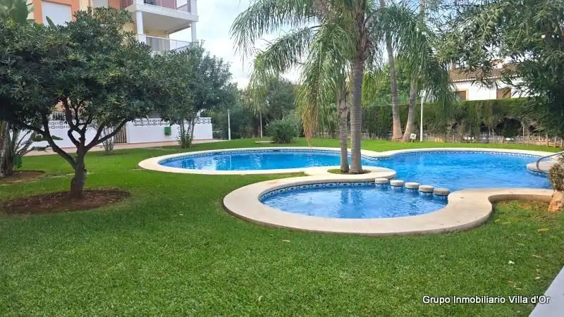 Schwimmbecken von Wohnungen zur Miete in Dénia mit Klimaanlage, Heizung und Terrasse