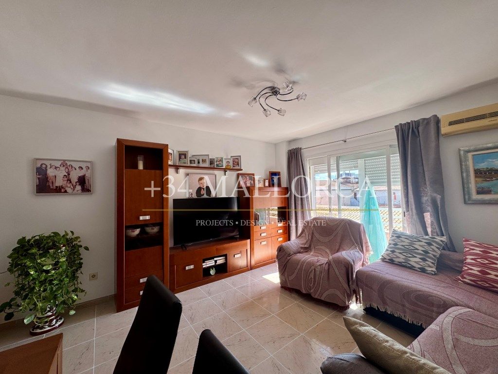 Sala de estar de Piso en venta en  Palma de Mallorca con Aire acondicionado, Terraza y Amueblado