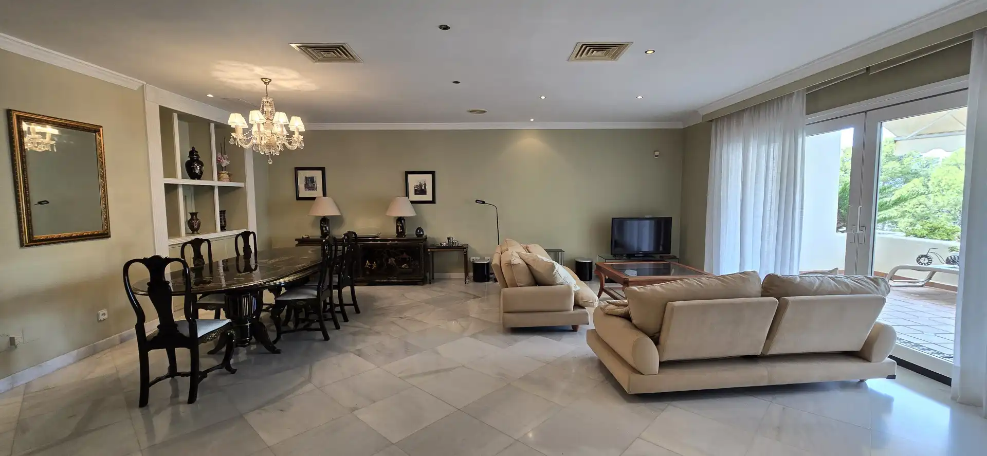Sala de estar de Apartamento en venta en Torremolinos con Aire acondicionado, Calefacción y Terraza