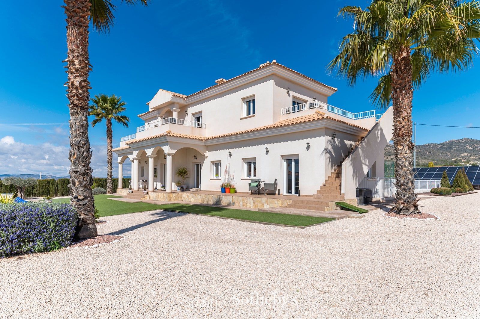 Vista exterior de Casa o chalet en venta en Sax con Aire acondicionado, Calefacción y Jardín privado