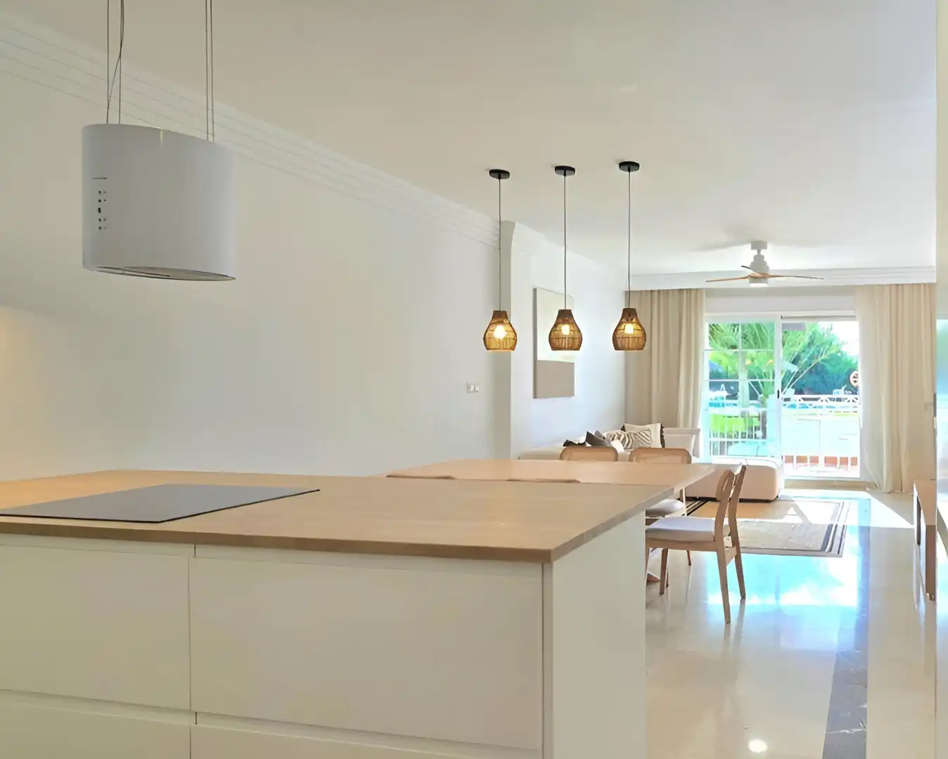 Kitchen of Apartments for sale in Marbella  with Air Conditioner, Heating and Terrace