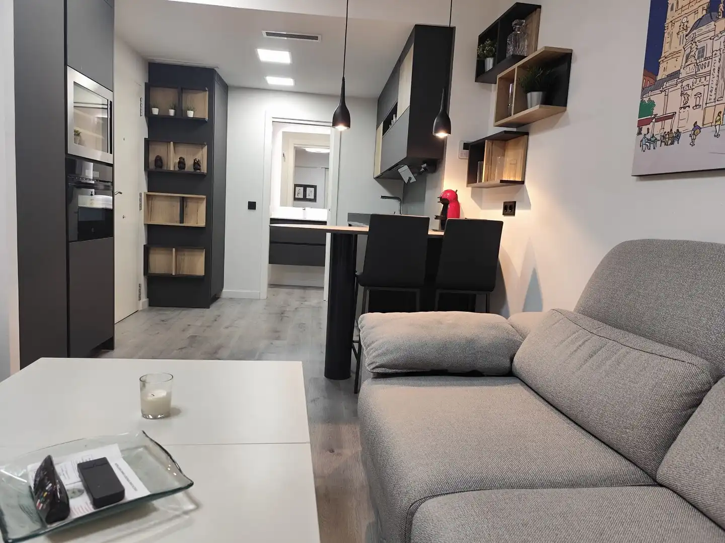 Sala d'estar de Pis en venda en Murcia amb Aire condicionat, Traster i Balcó
