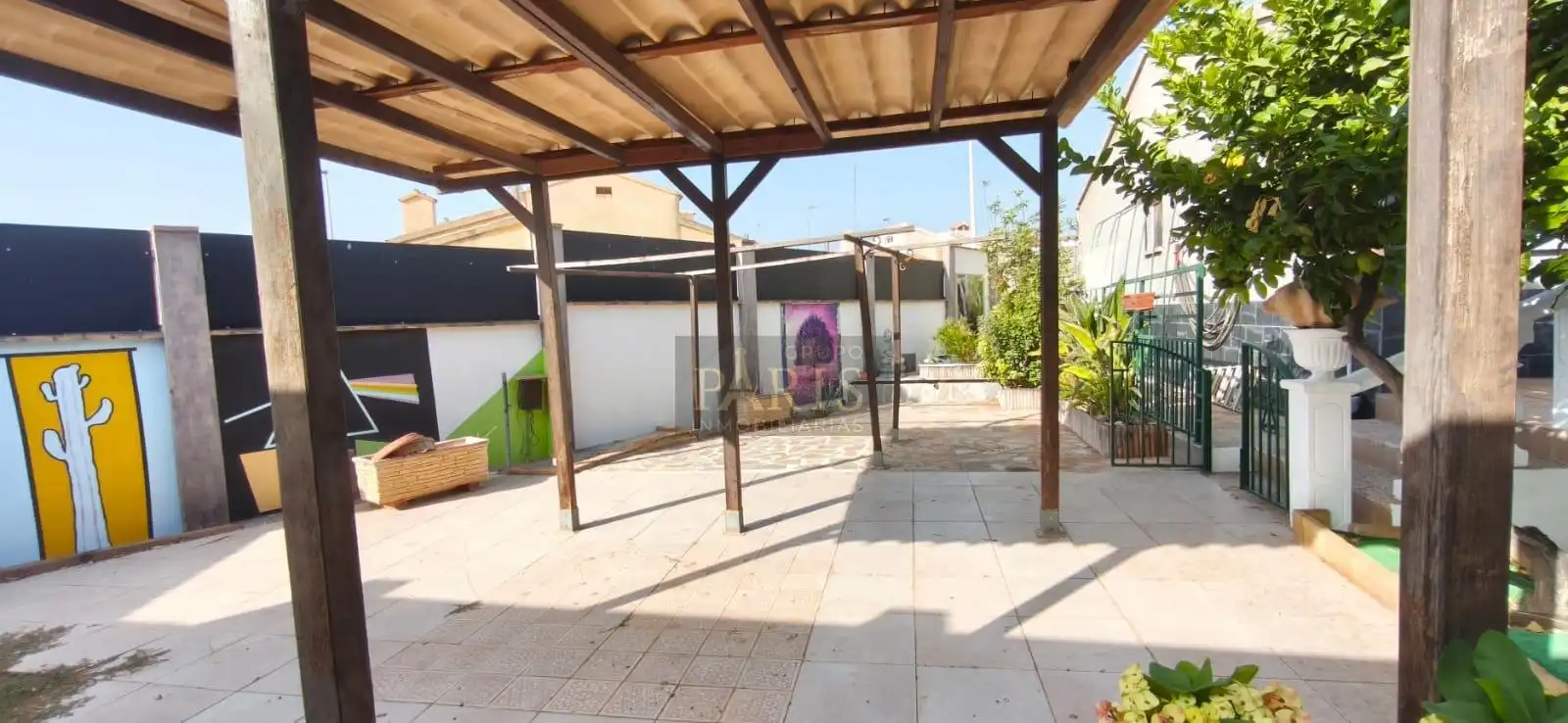 Terrassa de Casa o xalet en venda en Cartagena amb Moblat