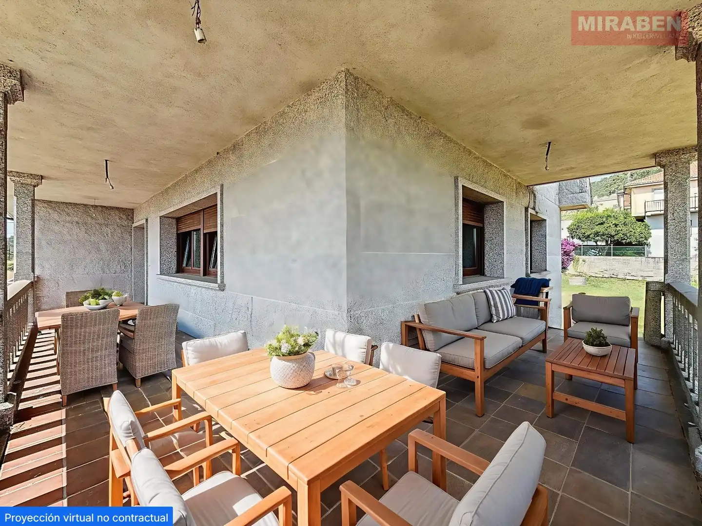 Terrassa de Casa o xalet en venda en Dodro amb Calefacció, Jardí privat i Terrassa