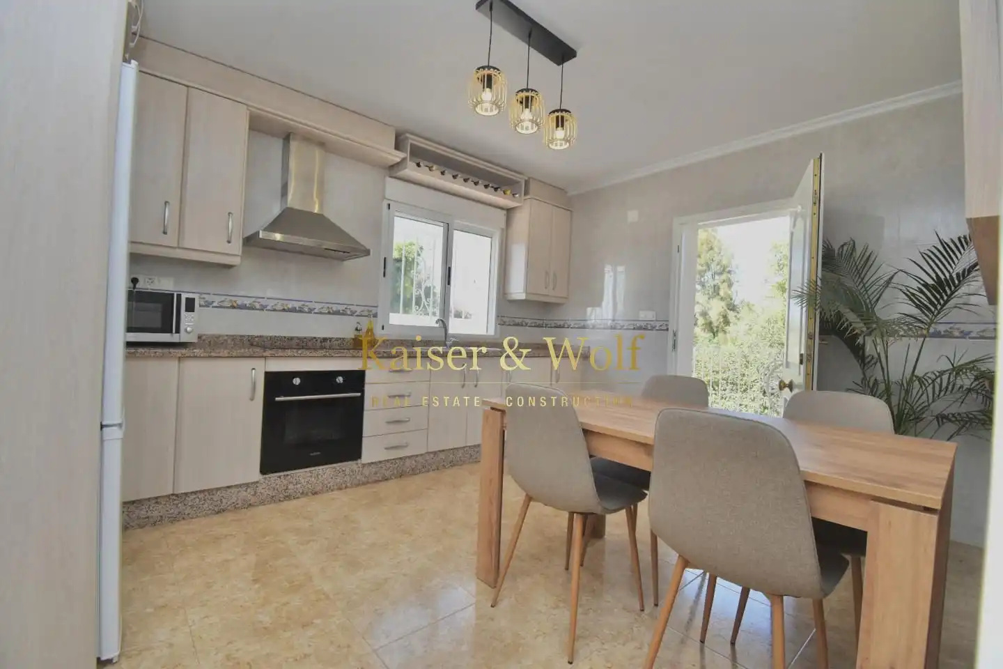 Kitchen of Houses for sale in Elche / Elx  with Air Conditioner, Private garden and Terrace